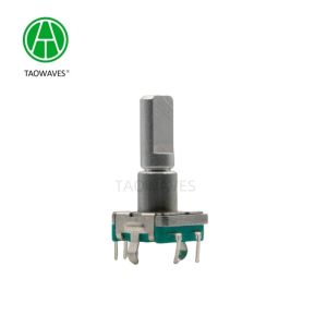 Rotary Encoder Reset Switch for Audio Equipment with Durable Control Knob