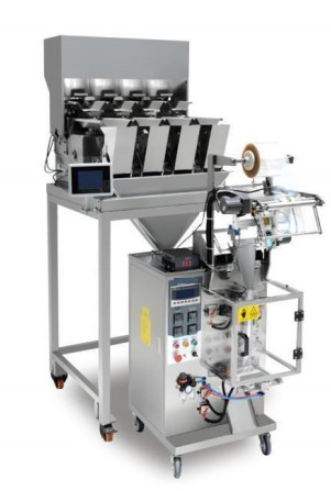 Three Side Seal Linear Scale 220v 3kw 60Hz / YH-K4T50 / YH-K4T100 Packaging Machine