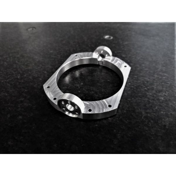 Aerospace Spare Parts Optical Bracket Defence Components Electric Anodized