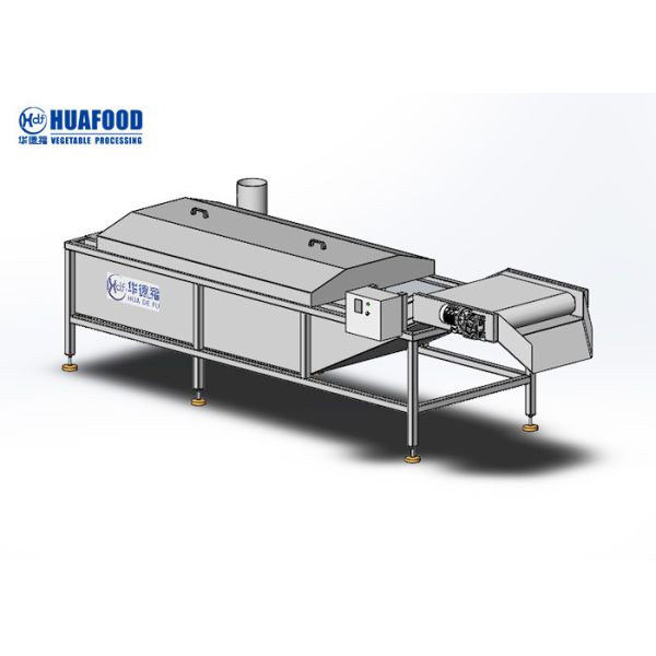 Buy Industrial Electric Heating Vegetable Blanching Machine Corn And Potato Precooking at wholesale prices