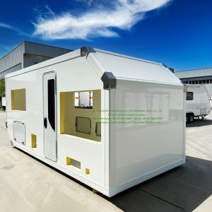 4.9x2.2x2.2m Self-Support FRP Monoblock Extrusion Camper Box for Overland