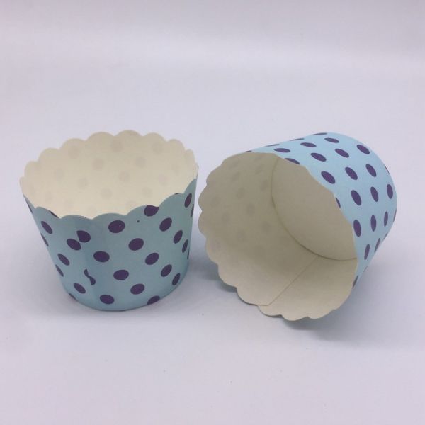 Buy Waterproof Cupcake Baking Cups Polka Dot Cupcake Liners High Temp Resistant at wholesale prices