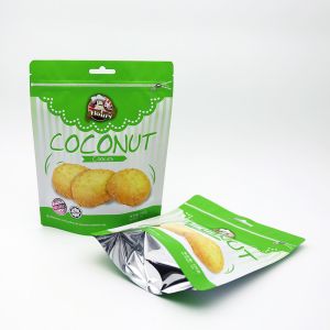 Personalized Biscuit Packaging Custom Ziplock Bags With Airtight Seal