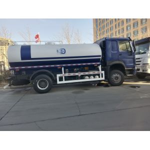 HOWO SINOTRUK Water Tank Truck 300HP Blue