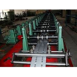 Rack Roll Forming Enquipment Quantity Measurement With Single Line Chain 1.5