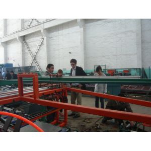 China Steel Structure Sandwich Panel Machine for 1 - 15 cm Thick 0.6 - 1.2 m Width Adjustable Size on sale