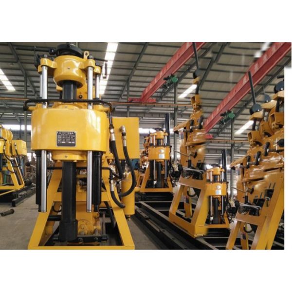 Buy HZ150 42mm 200 Meters Hydraulic Borewell Machine at wholesale prices