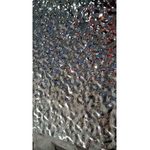 Contemporary Design Super Duplex Water Ripple Corrugated Stainless Steel Sheet