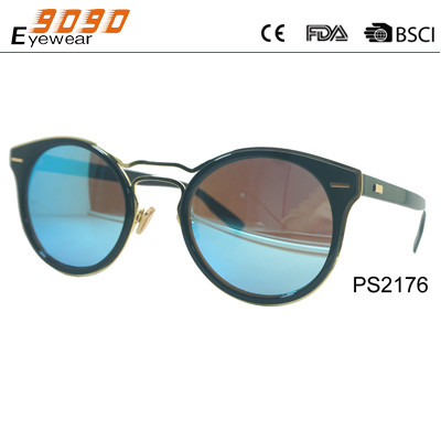 Buy Sunglasses in fashionable design,made of plastic ,suitable for men and women at wholesale prices