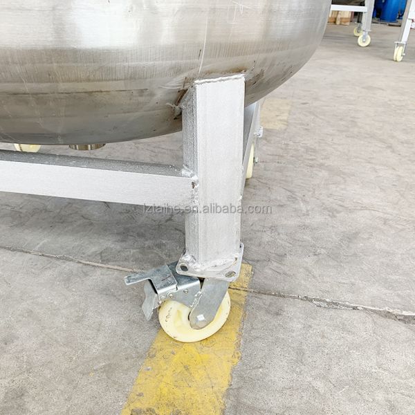 Customizable 100L-2000L Stainless Steel Movable Storage Tank