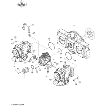 YB60000244 零件方案 PUMPDRIVE