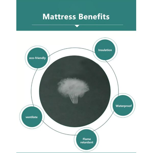 Foldable Foam Waterproof Inflatable Hospital Mattress Lightweight Compact