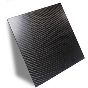 High Gloss Cosmetic Surface Carbon Fiber Plate 400 X 500mm 4mm