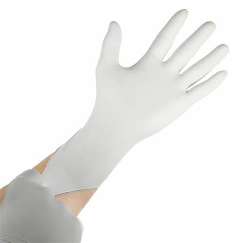 100% Nitrile Disposable Medical Gloves / Medical Exam Gloves Customizable