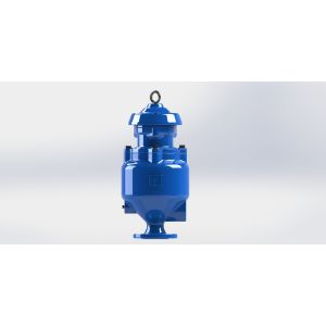 Spill Free Kinetic Sewage Air Valve With 316SS Internal Parts