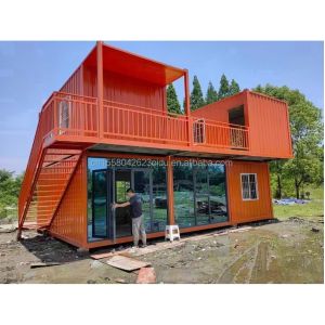 Detachable Design Modern Luxury 3 Bedroom Prefabricated Villa Container House