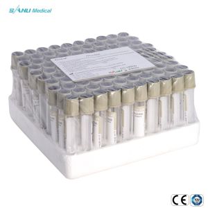 China Gray Vacuum Blood Collection Tube Medical Appliance Glucose Tube on sale