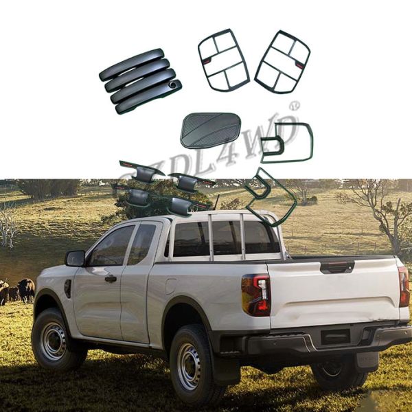 ABS Car Light Plastic Cover For Ford Ranger Xlt / Xls / Xl 2023