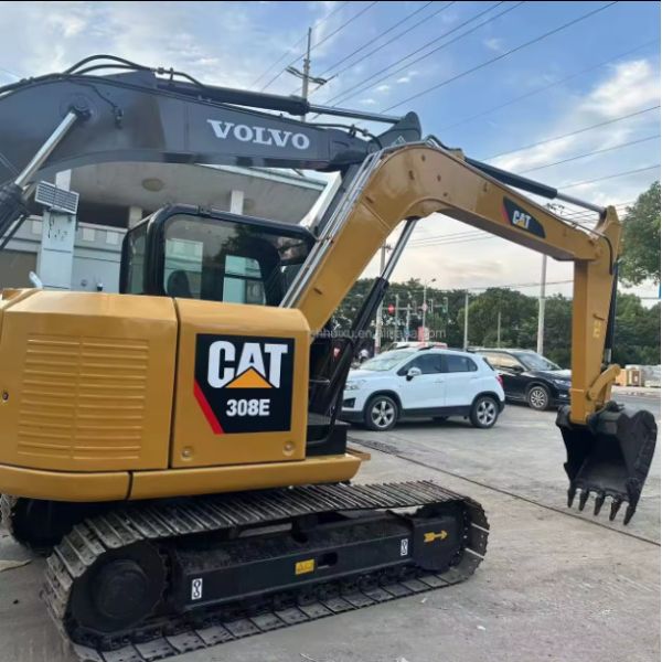 Used Excavator CAT 308E Excavators Second Hand Digger Used Machinery 8ton Excav Used Hydraulic Crawler Excav Used Sale F