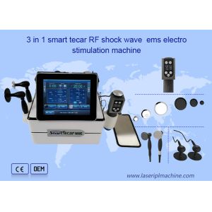 Capacitive And Resistance RF Beauty Equipment Ems Shockwave Machine