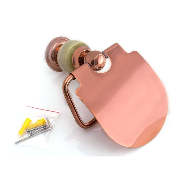 Wall Mounted Bathroom Accessory Single Roll Toilet Paper Holder Easy Install