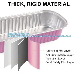 Loaf Pans With Lids Aluminum Foil Mini Cake Pans, Rectangle Baking Tins