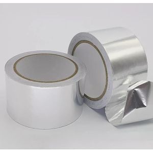 Quality Industrial Grade Aluminium Foil Adhesive Tape With 70 Micron Thickness for sale