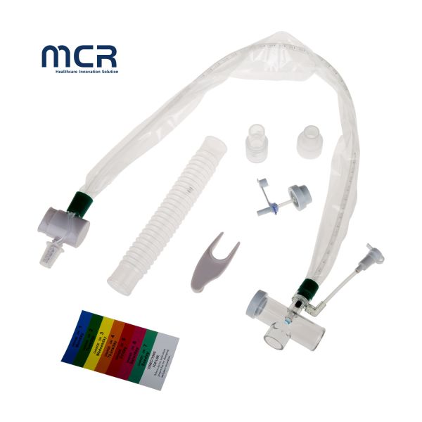 Endotracheal And Tracheostomy Tube Compatible Closed Suction Catheter/System T