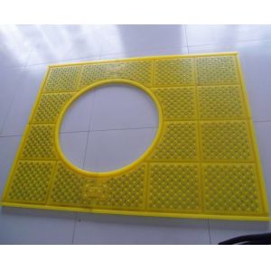 Polyurethane Rubber Drilling Floor Mat Anti Slip 1490mm Width