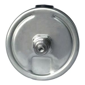 Stainless Steel Back Mount Pressure Gauge 63mm Glycerin filled