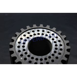 Hardened Receival Drum With Black Coating Assembled Between Cigarette Rod