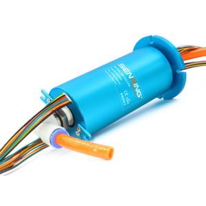 110v Pneumatic Air Rotary Union With Flange Mounting