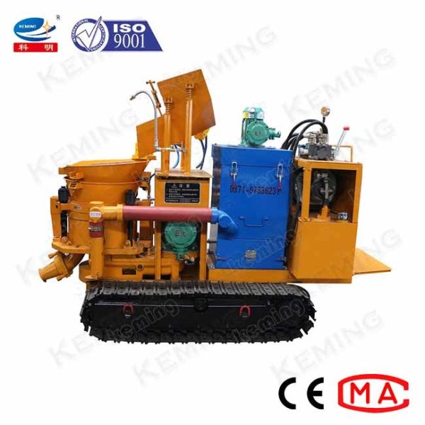 Buy Crawler Moving Lightweight Concrete Shotcrete Machine 6m3/H at wholesale prices
