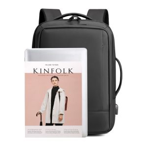 Business Laptop Backpack Waterproof Large Capacity For Men