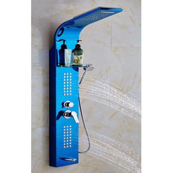 Buy Stainless Steel SUS304 Bathroom Shower Panels Bath Panel Set at wholesale prices