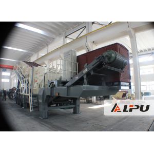 Mine Jaw Portable Crusher Plant / Mobile Crushing And Screening Plants