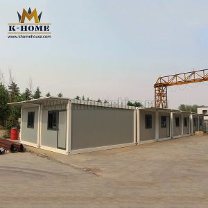 Prefabricated Flat Pack Housing Unit Container As Camp Site