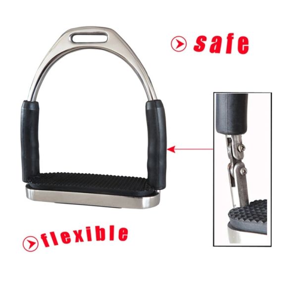 Safety Horse Stirrups Riding Equestrian Customized Stirrups Stainless Steel Finish