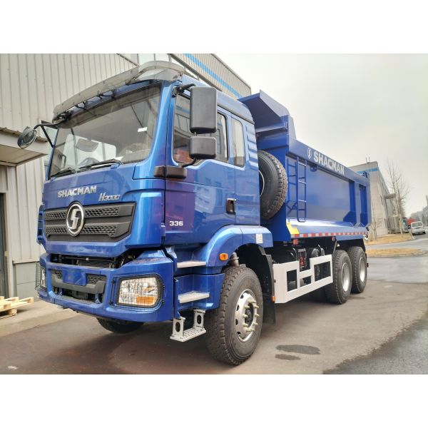 Buy 10 Tyres SHACMAN H3000 Dump Truck 6x4 380Hp EuroII Blue U-type tipper at wholesale prices