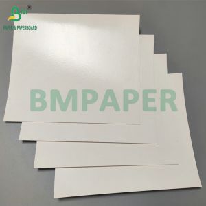 180g 200g Double PE Film Coating Kraft Paper For Making Ice - cold Foods Bowls