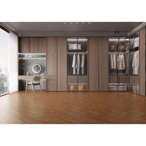 AAA Grade Brown Wooden Porcelain Tiles 600x1200mm