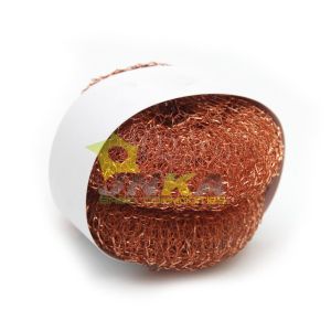 Customize Kitchen Cleaning Scrubber Washing Dish Spray Copper Coated Scourer