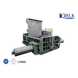 China Hydraulic Steel Scrap Baler Machine 60 kw Double Main Cylinder on sale