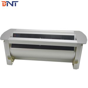 110V US power hand overturn conference table socket box with receptacle outlet