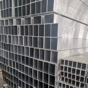 Rectangular Square Aluminum Alloy Tubes Profile Large Diameter Custom Tolerance