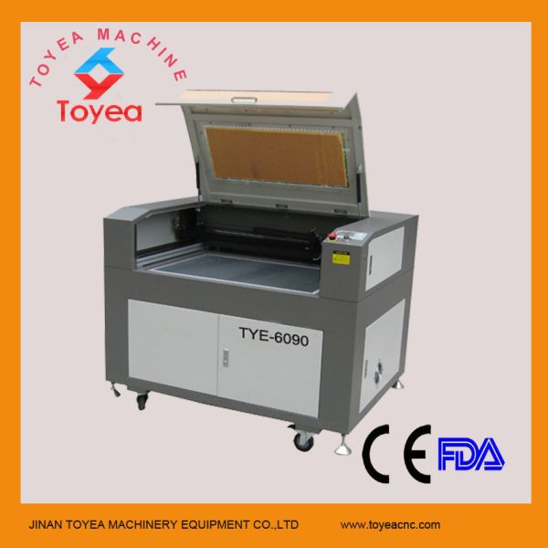Buy MDF laser engraving machine with Red pot position TYE-6090 at wholesale prices