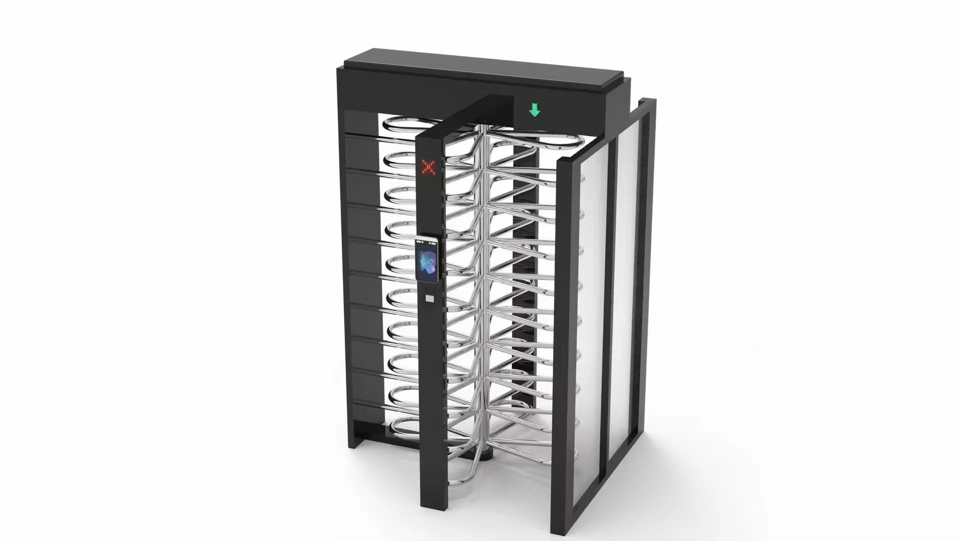 Quality Electronic Pedestrian High Security Turnstile , Subway Security Gate Access Control Systems for sale