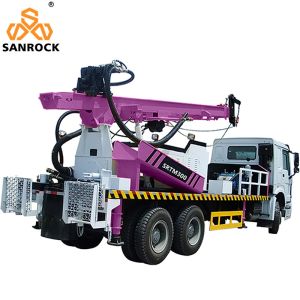 Hydraulic Rotary Borehole Water Drilling Rig Truck Mounted Water Well Drilling