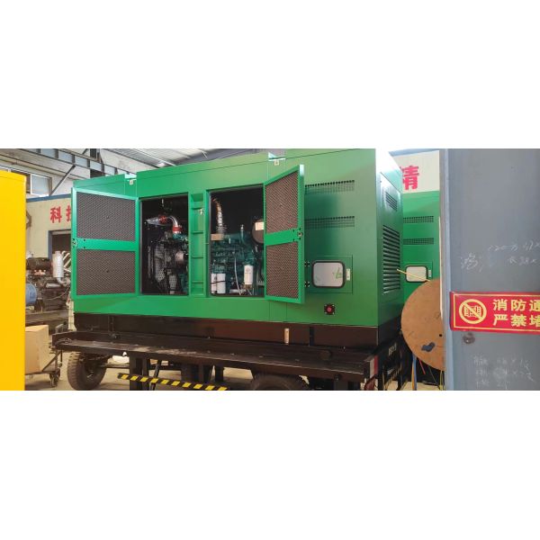 Silent 400KW Weichai Mobile Trailer with ISO9001 Certification and Water Cooling System