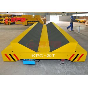 Battery Operated Hydraulic Lifting System Steel Coil Trailers Material Handling